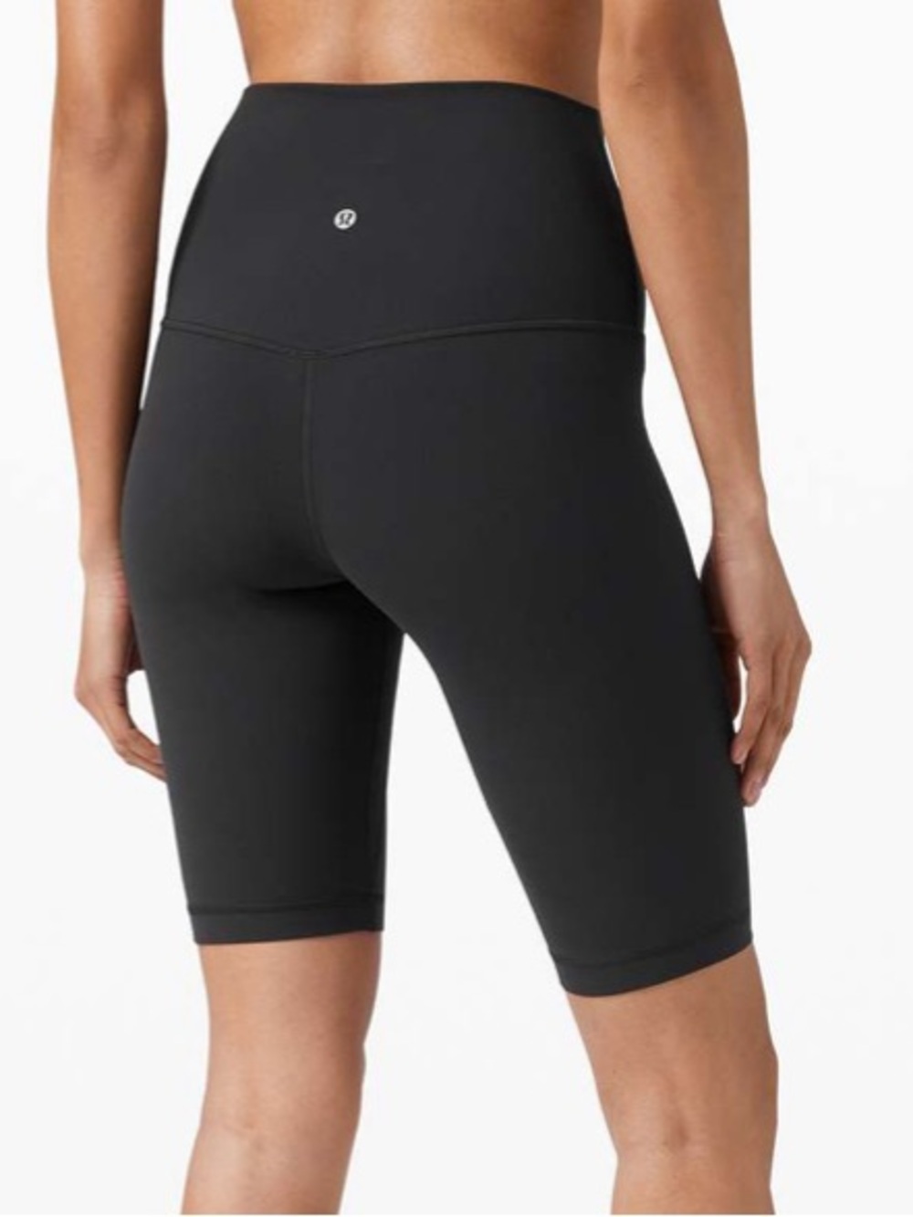 Lululemon Align Super High Rise Biker Short *10" Black Nulu Athletic Size 6